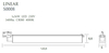 Lampa szynowa Maxlight LINEAR36W S0008 czarny/chrom