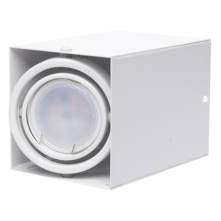 Milagro Lampa Sufitowa Blocco Biały 1x7W GU10 Led ML476 BIAŁY