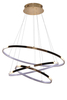 Lampa wisząca WHEEL 3 DIMM GOLD Azzardo AZ2918 gold