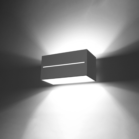 Sollux Lighting Kinkiet LOBO MAXI szary SL.0529