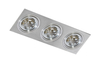Oczko SIRO 3 ALUMINIUM Azzardo AZ0773 aluminium / aluminium