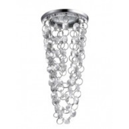 Light Prestige Oczka Laris transparentno - srebrne 1xGU10 LP-G4920/A60