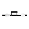 Lampa sufitowa Kaja PARMA K-5760 transparentny, czarny
