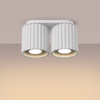 Sollux Lighting Plafon AURA 2 biały GU10 SL.1780