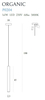 Lampa wisząca Maxlight P0204 złoty