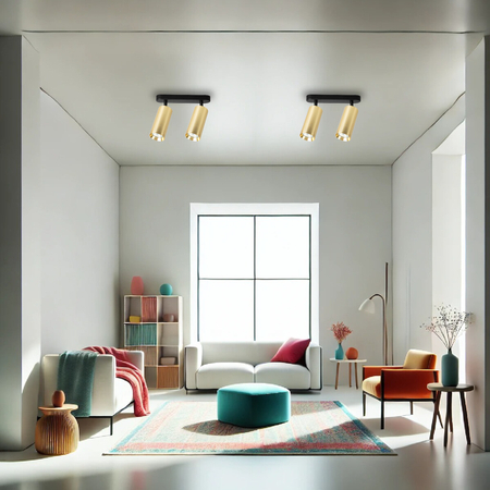 Milagro Oprawa Mica Spot Złoty 2xGU10 ML1146 ZŁOTY