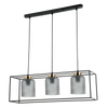 Lampa wisząca Italux PND-23231-3-BK+SG Sinella