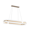 Lampa wisząca Italux Sopla PND-63728-56W-3K-GD Złoty, biały