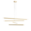 Lampa wisząca TUBO 8 BRASS Aldex 1072P40 mosiądz
