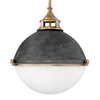 Lampa wisząca Fletcher - 3 źródła światła Quintiesse QN-FLETCHER-P-L-AZ