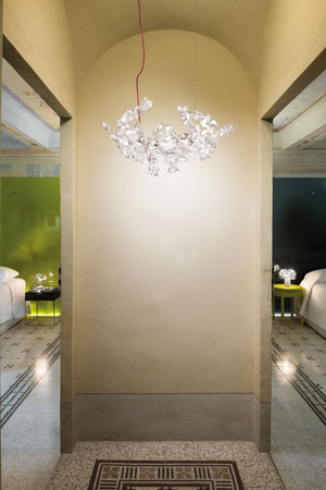 Lampa wisząca Slamp Hanami S red wire