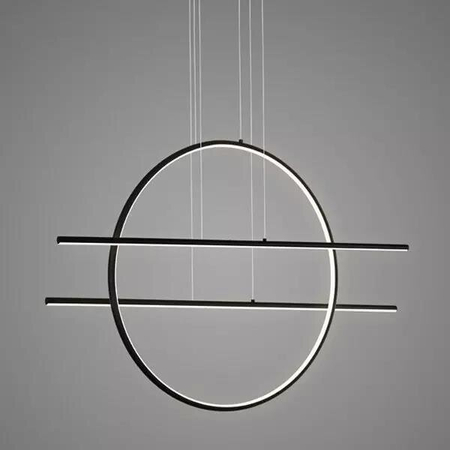 Lampa wisząca Linea No.3 czarna 3k