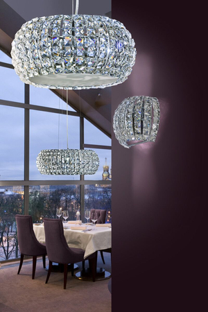 Lampa wisząca SOPHIA 3 Azzardo AZ0520 clear / crystal