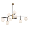 Lampa wisząca Maytoni MOD048PL-09G Nostalgia - Matowe złoto