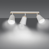 Lampa sufitowa ATLAS 3 WHITE Emibig 724/3 biały