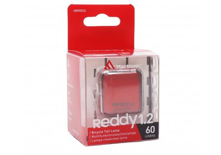 Lampa rowerowa tylna - Mactronic Reddy 1.2 60lm