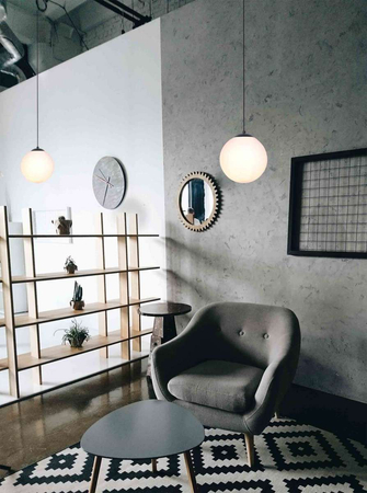 Lampa wisząca SAVOY Kaja K-4922 biały/czarny