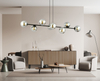 Lampa wisząca ROSSI 8 BL GRAFIT Emibig 875/8 czarny