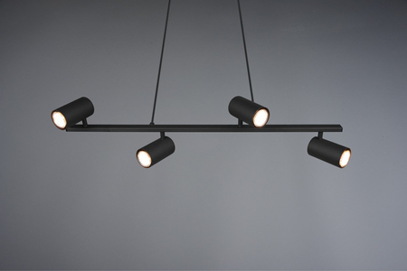 Lampa wisząca Trio 302400432 czarny