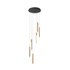 Lampa wisząca ELIOT Zuma Line MD4768-6-3BMT czarny