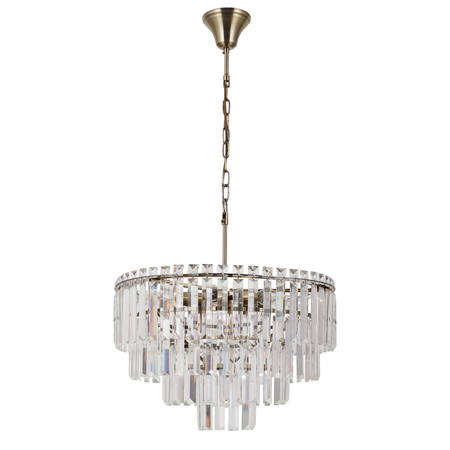 Lampa wisząca Italux PND-22320-9-ABR Brąz antyczny