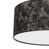 Milagro Lampa Sufitowa SATINO GOLD 2xE27 Ø40cm MLP7317 CZARNY