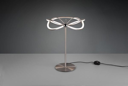 Lampa stołowa Trio 521210107 srebrny