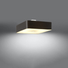 Sollux Lighting Plafon LOOPEZ czarny/chrom SL.0939
