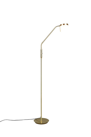 Lampa podłogowa Trio 423310108 złoty