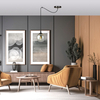Lampa wisząca GIGI 1 BL GRAFIT Emibig 937/1 czarny