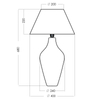 Lampa stojąca 4concepts VALENCIA Biała