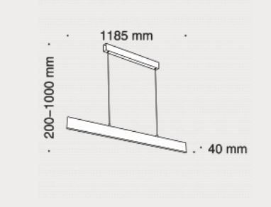 Lampa wisząca Maytoni P010PL-L30B Step - Czarny