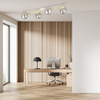 Lampa sufitowa SPLENDI 4 Emibig 1247/4 biały/złoty