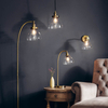 Lampa stołowa Endon Lighting Hansen 77859 mosiądz