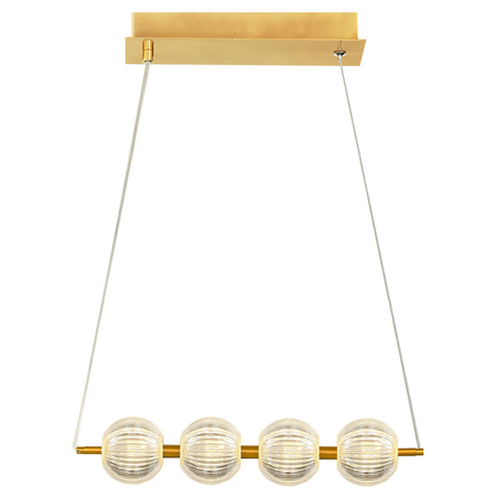 Light Prestige Lampa wisząca Brillant 4 złota LED CCT LP-3303/4L GD