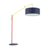 Lampa podłogowa Nowodvorski POISE B 11430 granatowy