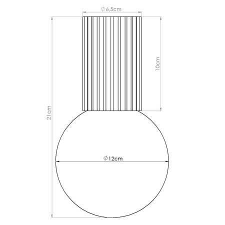 Sollux Lighting Plafon HALO czarny IP44 SL.1713