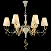 Lampa wisząca Maytoni ARM010-06-W Intreccio - Biały z dodatkiem złota