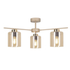 Lampa sufitowa Kaja VANES K-5811 bursztynowy, beż, złoty