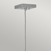 Lampa wisząca Ensemble - 1 źródło światła - Polerowany nikiel Quintiesse QN-ENSEMBLE1P-PN