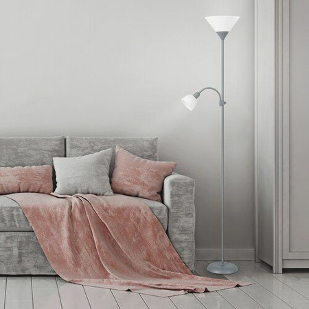 Lampa podłogowa Rabalux Action 4028 srebrny