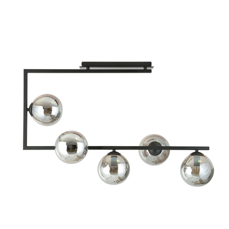 Lampa sufitowa SOMA 5 Emibig 1290/5 czarny