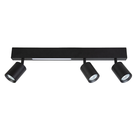 Milagro Lampa Sufitowa Magnet 5W+3xGU10 3000/4000K Czarny ML1134 CZARNY