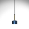 Milagro Lampa wisząca ARENA BLUE/GOLD 1xGX53 MLP7772 Niebieski / Złoto