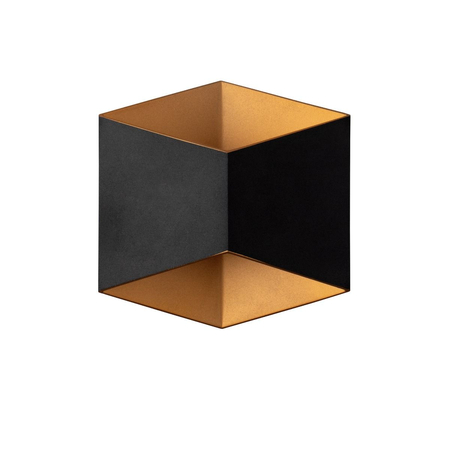 Kinkiet zewnętrzny Nowodvorski 8141 Triangles LED black-gold