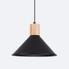 Sollux Lighting Lampa wisząca JAGA czarna SL.1320