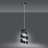 Lampa wisząca SAGA 1 BLACK Emibig 352/1 czarny
