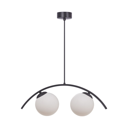 Lampa wisząca WAVE Zuma Line 5013 biały/czarny