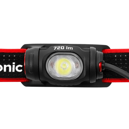 Latarka czołowa Mactronic VIZO RC LED