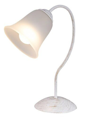 Lampa stołowa Rabalux Fabiola 7260 biały antyk